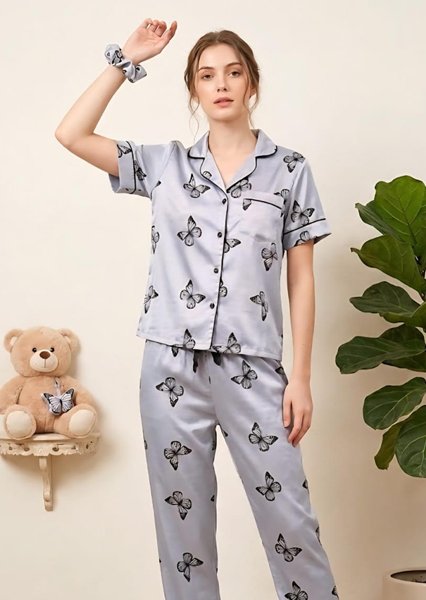 PIJAMA SATÍN P/L M/C