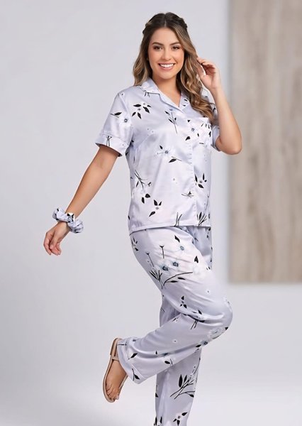 PIJAMA SATÍN P/L M/C